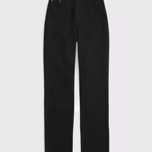 Abercrombie & Fitch Black High Rise Jeans